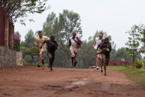 August 2011, NIHE teacher fellows travel to Rwanda to work with local teachers